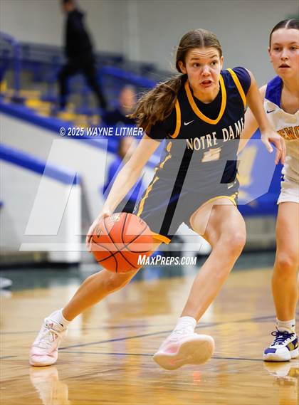 Thumbnail 1 in JV: Notre Dame Academy @ Newport Central Catholic photogallery.