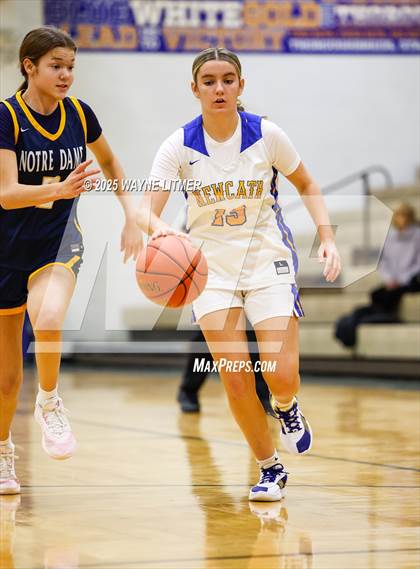Thumbnail 2 in JV: Notre Dame Academy @ Newport Central Catholic photogallery.