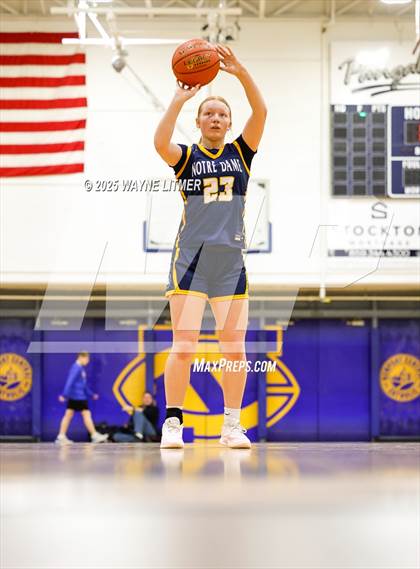 Thumbnail 3 in JV: Notre Dame Academy @ Newport Central Catholic photogallery.