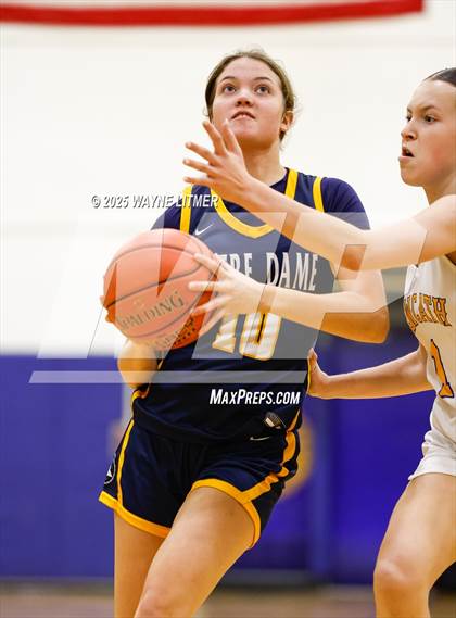 Thumbnail 3 in JV: Notre Dame Academy @ Newport Central Catholic photogallery.