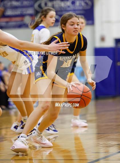 Thumbnail 1 in JV: Notre Dame Academy @ Newport Central Catholic photogallery.