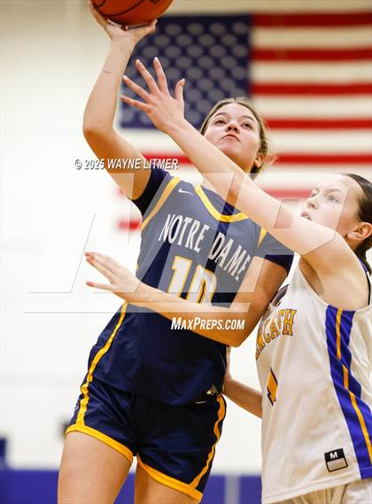 Thumbnail 1 in JV: Notre Dame Academy @ Newport Central Catholic photogallery.