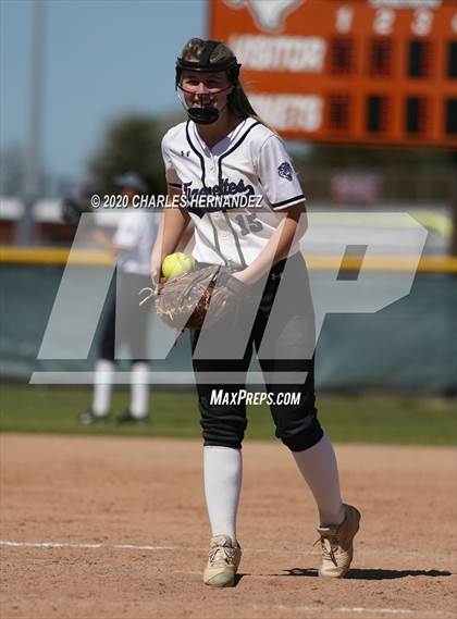 Thumbnail 3 in Rice Consolidated vs. Thrall (Caldwell Tournament) photogallery.