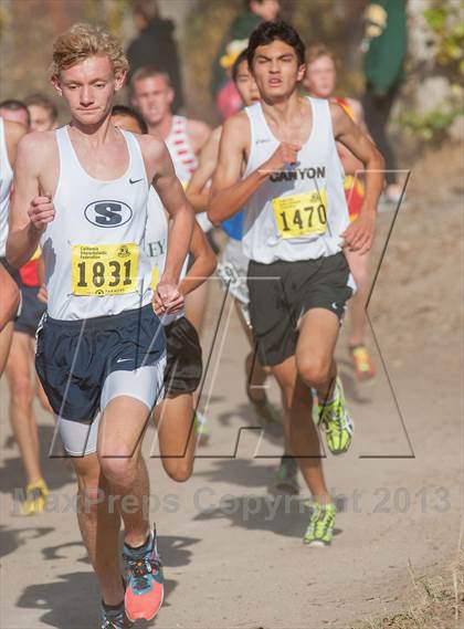 Thumbnail 3 in CIF State Cross Country Championships (Boys D2) photogallery.