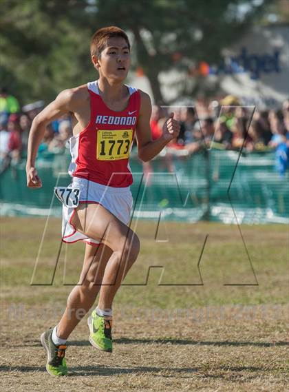 Thumbnail 2 in CIF State Cross Country Championships (Boys D2) photogallery.