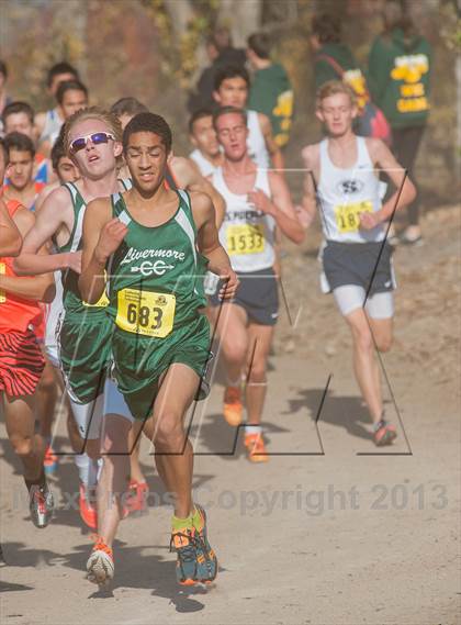 Thumbnail 3 in CIF State Cross Country Championships (Boys D2) photogallery.