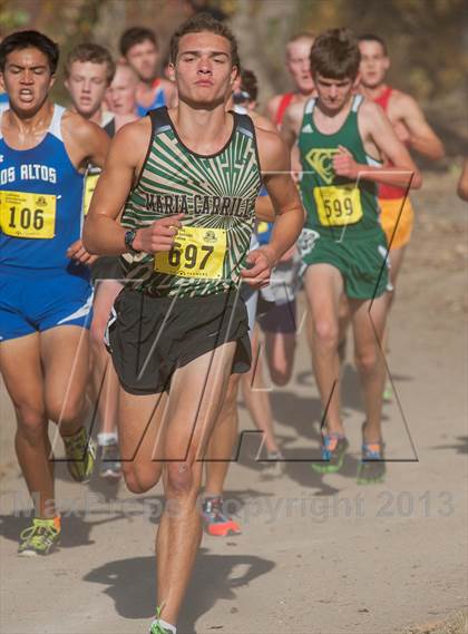 Thumbnail 1 in CIF State Cross Country Championships (Boys D2) photogallery.