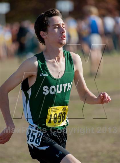 Thumbnail 2 in CIF State Cross Country Championships (Boys D2) photogallery.