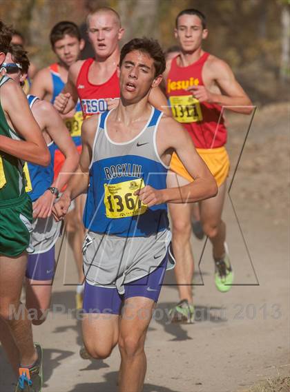Thumbnail 2 in CIF State Cross Country Championships (Boys D2) photogallery.