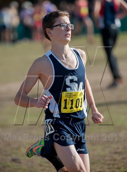 Thumbnail 3 in CIF State Cross Country Championships (Boys D2) photogallery.