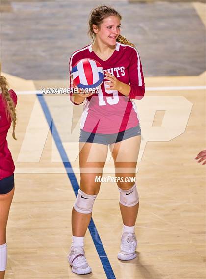 Thumbnail 2 in Memorial vs. Heights (UIL Volleyball 6A D2 Region 3 Bi-District) photogallery.