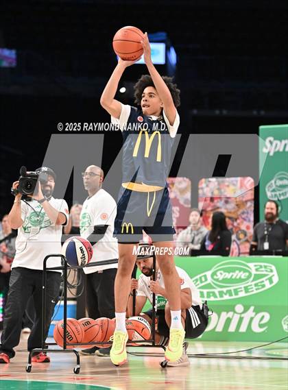 Thumbnail 1 in McDonald's All American Games (3 Point Shootout)  photogallery.