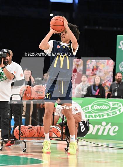 Thumbnail 2 in McDonald's All American Games (3 Point Shootout)  photogallery.