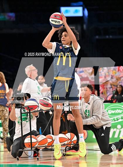 Thumbnail 2 in McDonald's All American Games (3 Point Shootout)  photogallery.