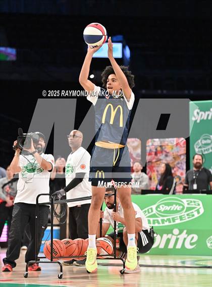 Thumbnail 1 in McDonald's All American Games (3 Point Shootout)  photogallery.