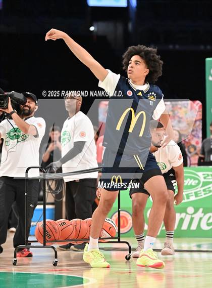 Thumbnail 2 in McDonald's All American Games (3 Point Shootout)  photogallery.