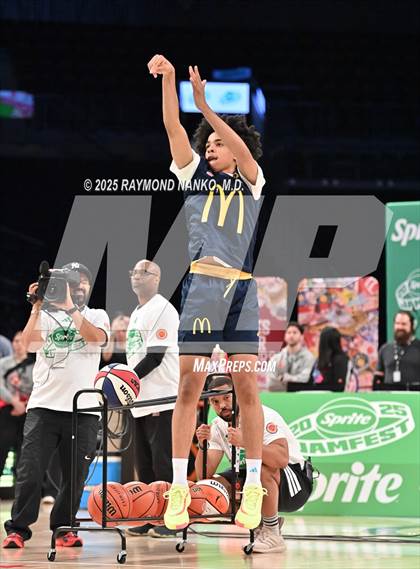Thumbnail 2 in McDonald's All American Games (3 Point Shootout)  photogallery.