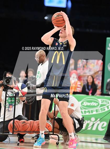 Thumbnail 2 in McDonald's All American Games (3 Point Shootout)  photogallery.