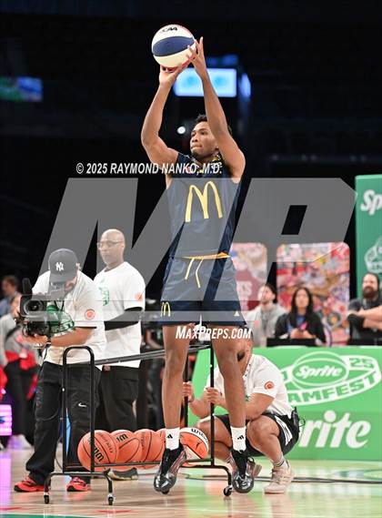 Thumbnail 2 in McDonald's All American Games (3 Point Shootout)  photogallery.