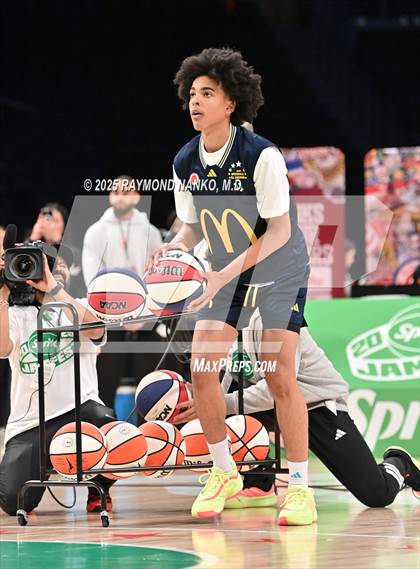 Thumbnail 1 in McDonald's All American Games (3 Point Shootout)  photogallery.