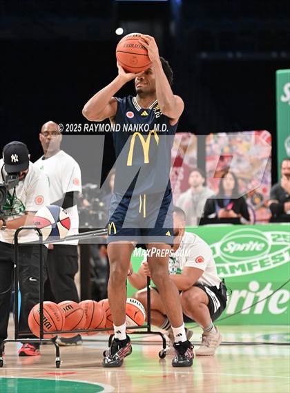 Thumbnail 2 in McDonald's All American Games (3 Point Shootout)  photogallery.