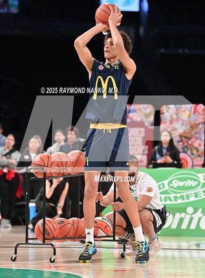 Thumbnail 2 in McDonald's All American Games (3 Point Shootout)  photogallery.