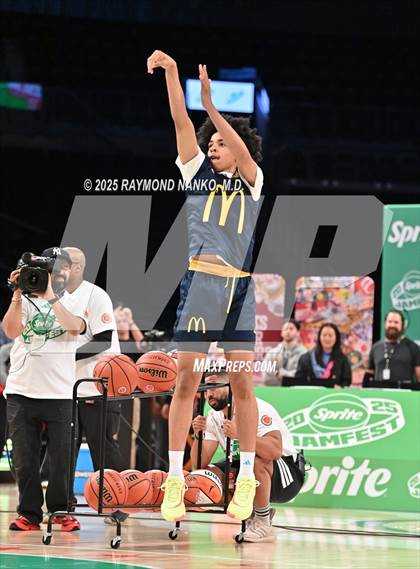 Thumbnail 1 in McDonald's All American Games (3 Point Shootout)  photogallery.
