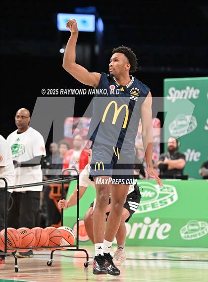 Thumbnail 3 in McDonald's All American Games (3 Point Shootout)  photogallery.