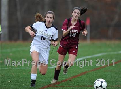 Thumbnail 2 in Bethel vs Barlow (CIAC Class L Quarterfinal) photogallery.