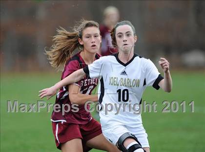 Thumbnail 1 in Bethel vs Barlow (CIAC Class L Quarterfinal) photogallery.