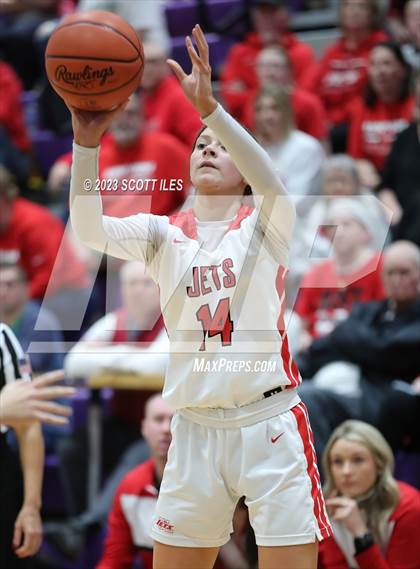 Thumbnail 3 in Wheelersburg vs Union Local (OHSAA D3 Regional Semifinal) photogallery.