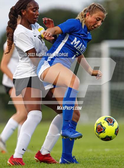 Thumbnail 3 in Penn @ Mishawaka Marian photogallery.