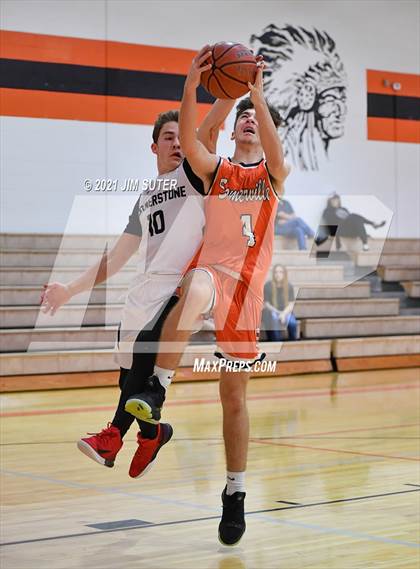 Thumbnail 3 in Somerville vs Cornerstone Christian Academy (Koppers Tournament) photogallery.