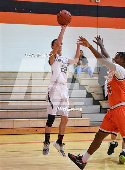 Thumbnail 2 in Somerville vs Cornerstone Christian Academy (Koppers Tournament) photogallery.