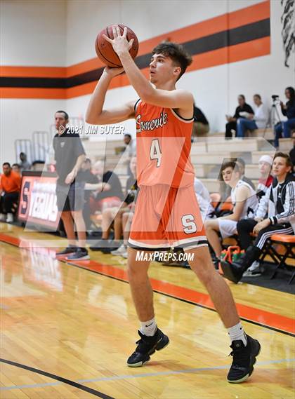 Thumbnail 1 in Somerville vs Cornerstone Christian Academy (Koppers Tournament) photogallery.