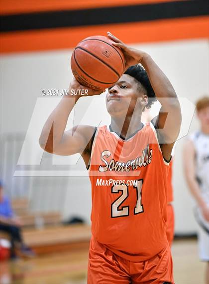 Thumbnail 3 in Somerville vs Cornerstone Christian Academy (Koppers Tournament) photogallery.