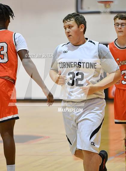 Thumbnail 1 in Somerville vs Cornerstone Christian Academy (Koppers Tournament) photogallery.