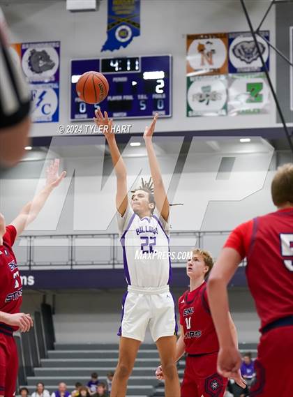 Thumbnail 3 in Bedford North Lawrence @ Brownsburg (Sneakers for Santa Shootout) photogallery.