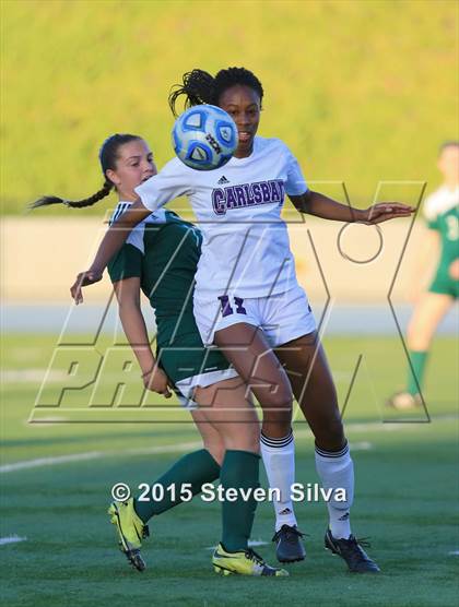 Thumbnail 3 in Carlsbad vs. La Costa Canyon (CIF SDS Open Division Final) photogallery.