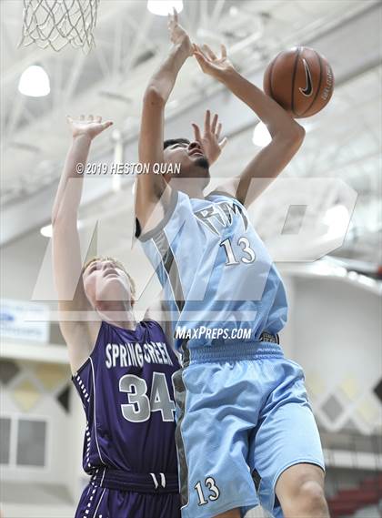 Thumbnail 1 in Spring Creek vs Rancho Mirage (Rancho Mirage Holiday Invitational) photogallery.