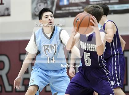 Thumbnail 3 in Spring Creek vs Rancho Mirage (Rancho Mirage Holiday Invitational) photogallery.