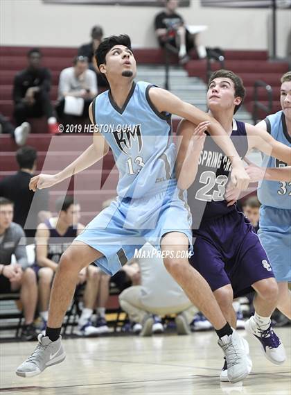 Thumbnail 3 in Spring Creek vs Rancho Mirage (Rancho Mirage Holiday Invitational) photogallery.