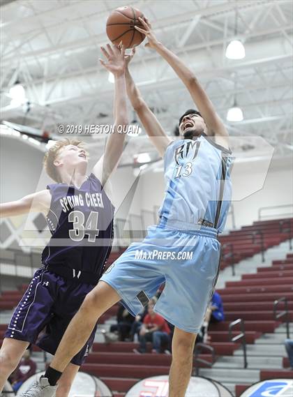 Thumbnail 2 in Spring Creek vs Rancho Mirage (Rancho Mirage Holiday Invitational) photogallery.