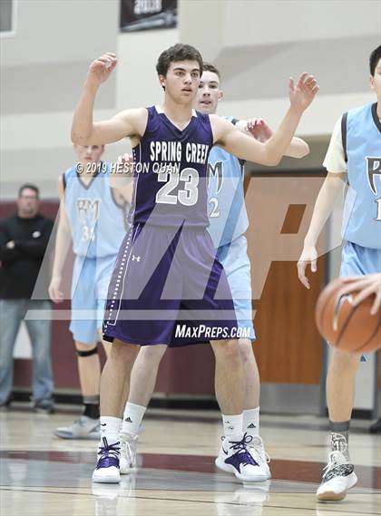 Thumbnail 3 in Spring Creek vs Rancho Mirage (Rancho Mirage Holiday Invitational) photogallery.