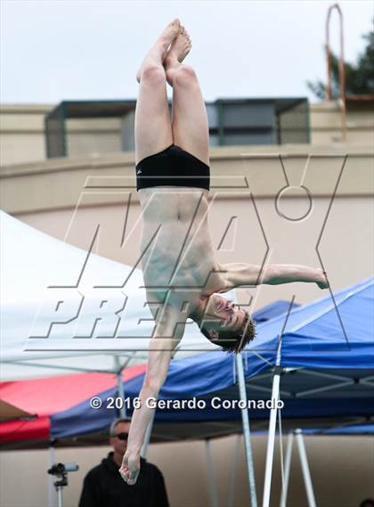 Thumbnail 2 in CIF SJS Boys Diving Championships photogallery.