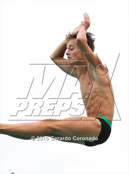 Thumbnail 3 in CIF SJS Boys Diving Championships photogallery.