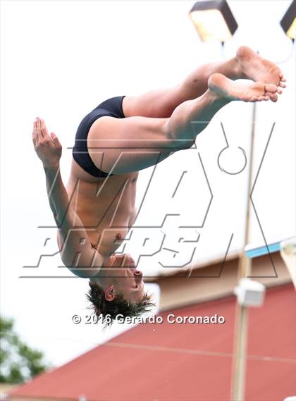 Thumbnail 1 in CIF SJS Boys Diving Championships photogallery.