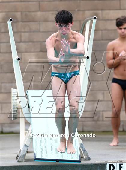 Thumbnail 3 in CIF SJS Boys Diving Championships photogallery.