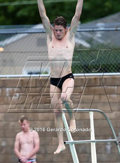 Thumbnail 3 in CIF SJS Boys Diving Championships photogallery.