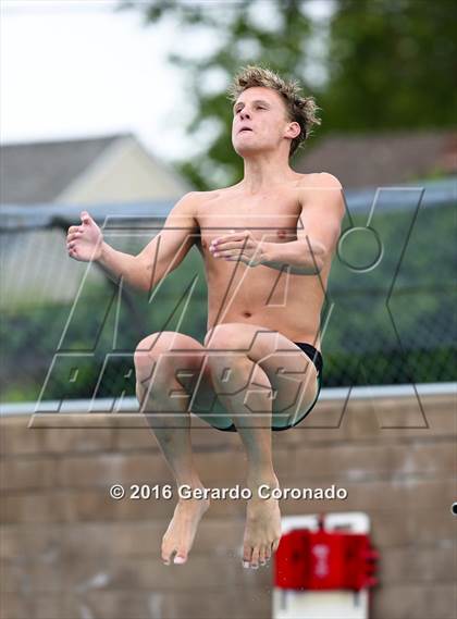 Thumbnail 1 in CIF SJS Boys Diving Championships photogallery.